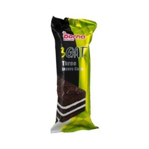 کيک تري گات لايه اي کاکائو مغز کرم شيري 60 گرم درنا