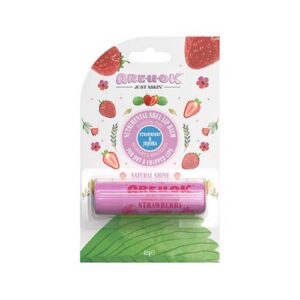 بالم مرطوب کننده لب با طعم توت فرنگی مدل strawberry 4.5 g آر یو اوکی
