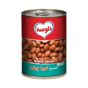 کنسرو لوبیا 380گرم دلوسه