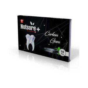 آدامس پاکتی بدون قند کربن فعال 21گ ناتسور