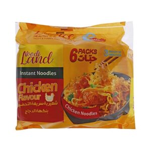 پک نودالیت مرغ 6 ع 75 گ نودیلند