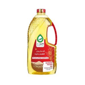 روغن مخصوص سرخ کردنی آفتابگردان ذرت 1500م وجین سبز