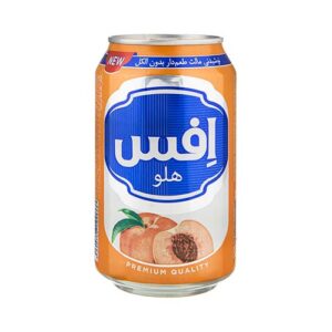 نوشیدنی مالت بدون الکل هلو قوطی 330 افس