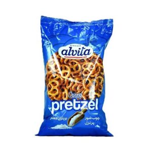 چوب شور پرتزل آبی 300گ آلویتا