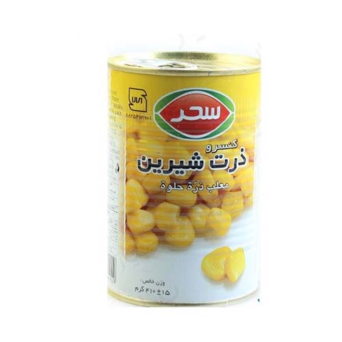 کنسرو ذرت قوطی ایزی اپن 410گرمی سحر کنسرو ذرت قوطی ایزی اپن 410گرمی سحر