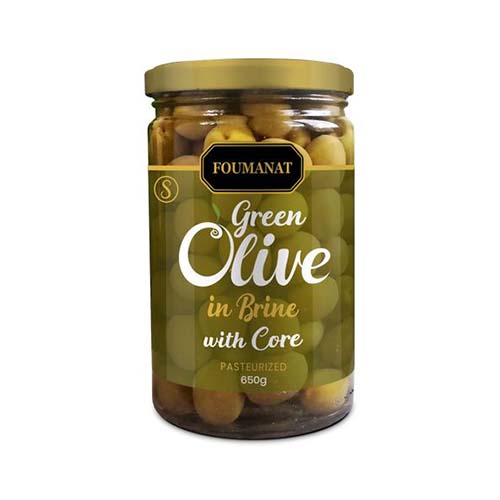 کنسرو زیتون شور بدون هسته 650 گ فومنات کنسرو زیتون شور بدون هسته 650 گ فومنات