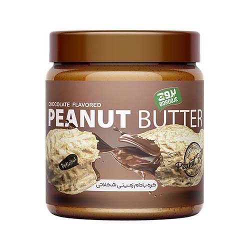 کره بادام زمینی کاکائویی450گ بروج کره بادام زمینی کاکائویی450گ بروج