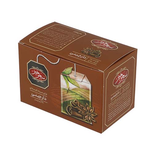 تی بگ سیاه دارچینی 20 عددی سحر خیز تی بگ سیاه دارچینی 20 عددی سحر خیز