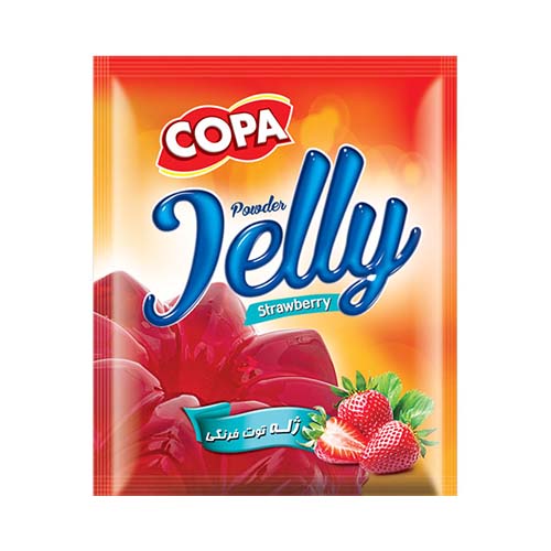 پودر ژله تمشک 100گرمی کوپا پودر ژله تمشک 100گرمی کوپا