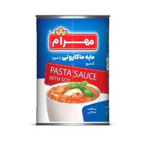 کنسرو مایه ماکارونی با سویا 380 گ مهرام