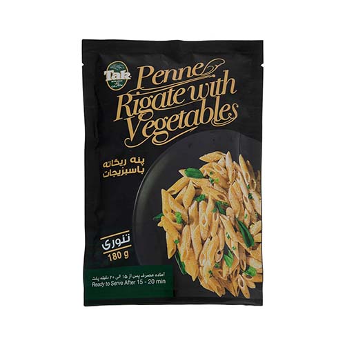 پاستا نیمه آماده پنه با طعم تنوری تک ماکارون پاستا نیمه آماده پنه با طعم تنوری تک ماکارون