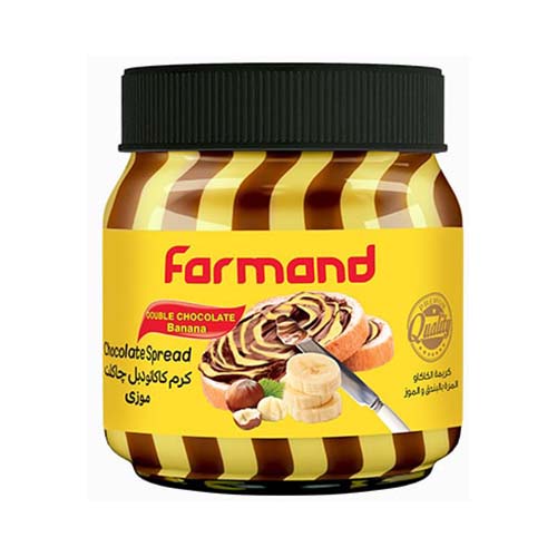 شكلات صبحانه دورنگ دبل چاكلت موزي 200 گ فرمند