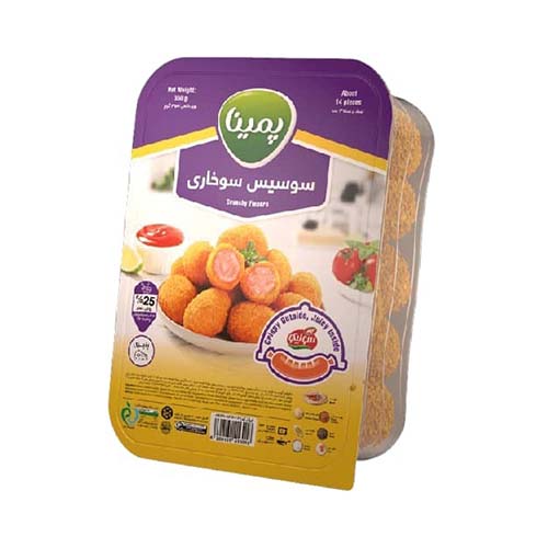 سوسیس سوخاری 350گ پمینا سوسیس سوخاری 350گ پمینا