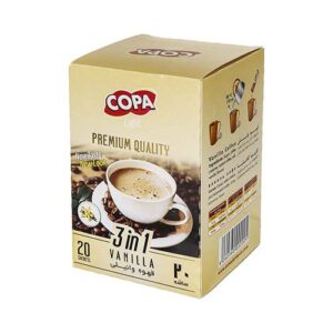 قهوه کافه 1*3  وانيلي 20 عددي کوپا