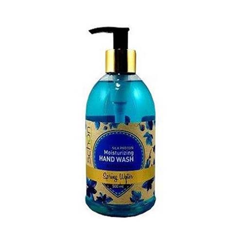 مایع دستشویی شفاف آبی رنگ اسپرینگ واتر 500ML شون مایع دستشویی شفاف آبی رنگ اسپرینگ واتر 500ML شون