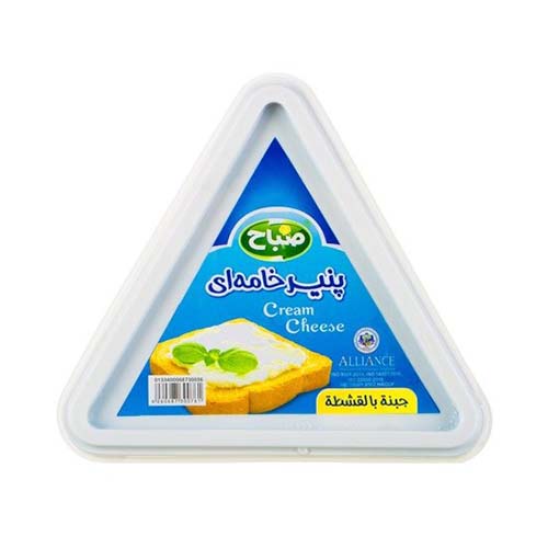 پنیر خامه ای 100 گرم مثلثی صباح پنیر خامه ای 100 گرم مثلثی صباح