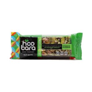 نات بار پسته و تخمه کدو 35گ هوبارا