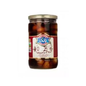 ترشی سیرگل 660g شیشه رازک