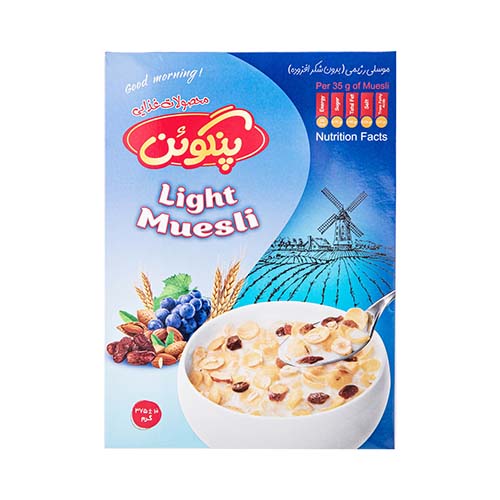 میوسلی رژیمی 375گ پنگوئن میوسلی رژیمی 375گ پنگوئن