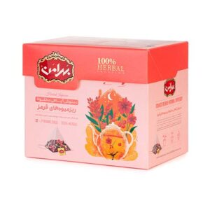 دمنوش ريز ميوه هاي قرمز لوکس 12ع بهرامن