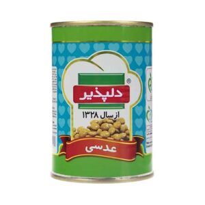 کنسرو عدسی 420g دلپذیر