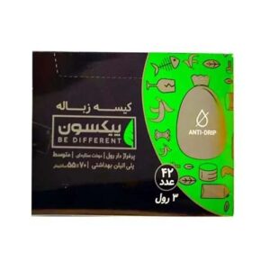 کيسه زباله 3 رول متوسط 70*55 پيکسون