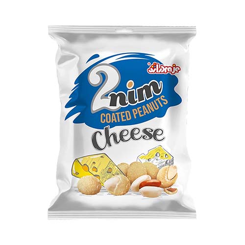 بادام زمینی روکش دار پنیری 35گرمی دونیم بادام زمینی روکش دار پنیری 35گرمی دونیم