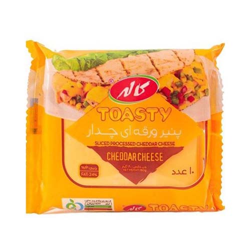 پنیر تست چدار 180g کاله پنیر تست چدار 180g کاله