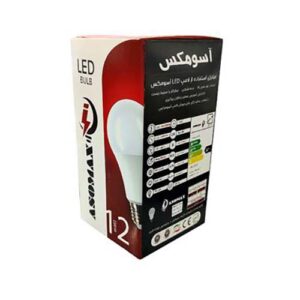 لامپ حبابی 12 وات مهتابی آسومکس