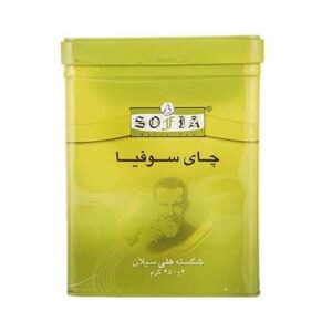 چای شکسته ساده سیلان قوطی فلز 450g سوفیا