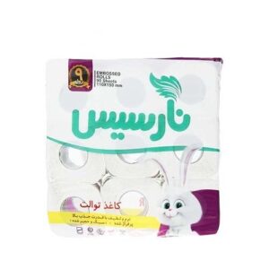 دستمال کاغذی توالت 9قلو4لایه سبک و حجیم شده نارسیس