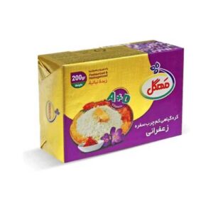 کره مارگارین زعفرانی 200گ فویل مهگل