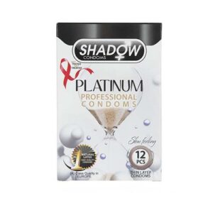 کاندوم پلاتینیوم تنگ کننده تاخیری خاردار Shadow