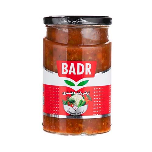 ترشي ليته بندري 630 گرمي بدر ترشي ليته بندري 630 گرمي بدر