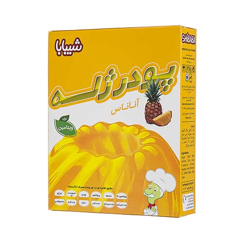 پودر ژله آناناس 100gشیبا پودر ژله آناناس 100gشیبا
