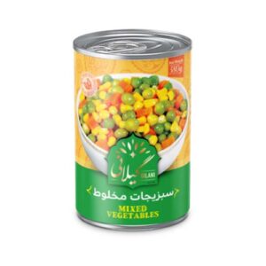 کنسرو مخلوط سبزیجات 380گ گیلانی