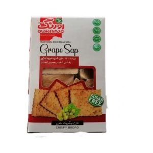 نان بیسکوئیت سنتی غنی شده انگور 150گ اورنگ