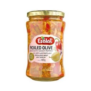 ترشی مخلوط زیتون با فلفل دلمه 570گ اصالت