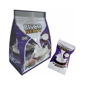 بیسکوئیت کاکائویی با کرم شکلاتی شیری بیسکو نرژی 230 گ نیلی تو شیرین وطن