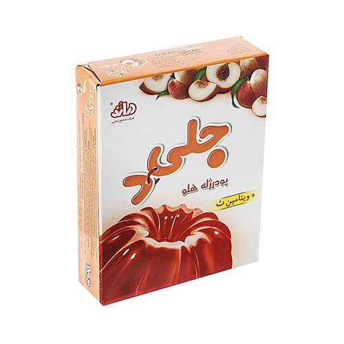 پودر ژله هلو جلی دی پودر ژله هلو جلی دی