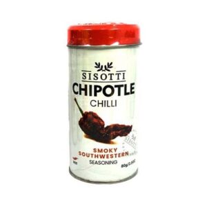 چاشنی فلفلی چیپوتله قوطی فلزی 80gr سیسوتی