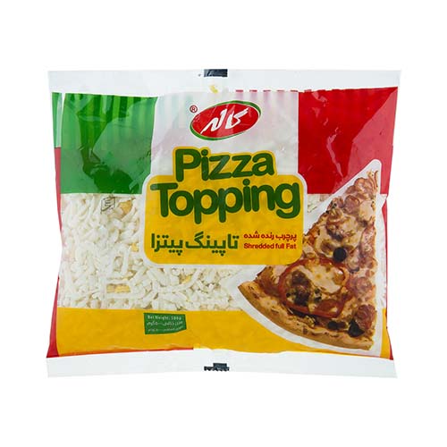 تاپینگ پیتزا پرچرب رنده شده 500 گ کاله تاپینگ پیتزا پرچرب رنده شده 500 گ کاله