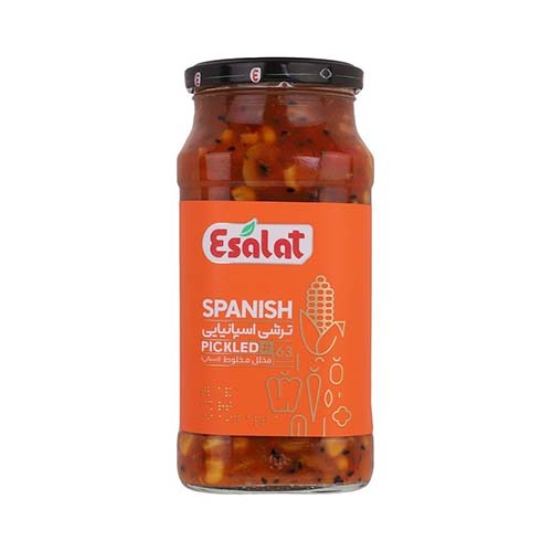 ترشی مخلوط اسپانیایی 620گ اصالت ترشی مخلوط اسپانیایی 620گ اصالت