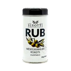 چاشنی مدیترانه ای قوطی فلزی 80gr سیسوتی