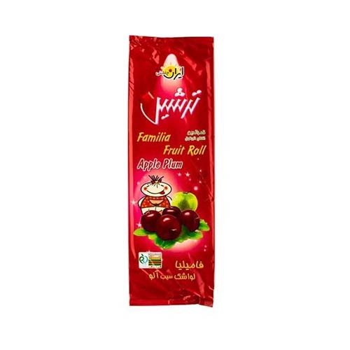 لواشک فامیلیا با طعم آلوg70ترشین لواشک فامیلیا با طعم آلوg70ترشین