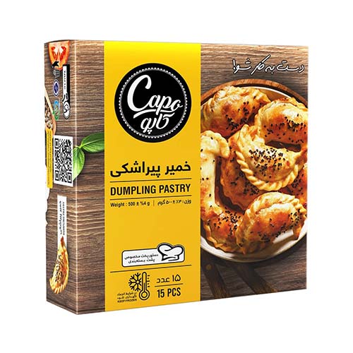 خمير پيراشکي پستو 500گرم کاپو کاله