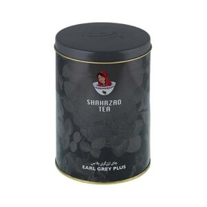 چای ارل گری پلاس قوطی فلزی 325گرم شهرزاد
