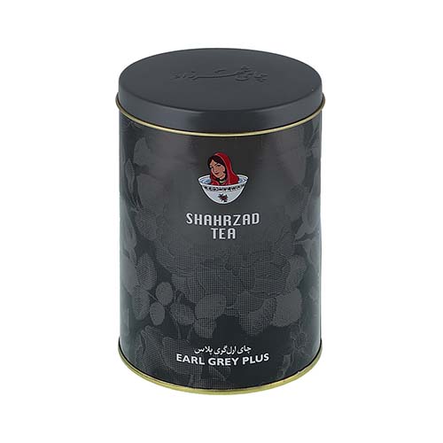 چای ارل گری پلاس قوطی فلزی 325گرم شهرزاد