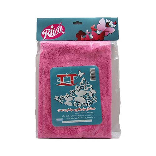 دستمال میکرو فایبر لطیف سایز30*18 ریوا