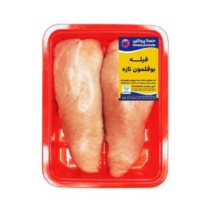 فیله بوقلمون تازه بشقابی 800 گرم حسناپروتئین